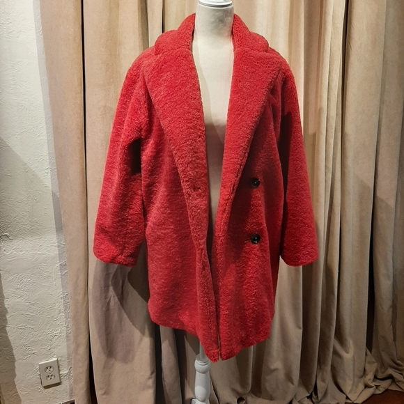 Who What Wear teddy coat - Picture 3 of 9